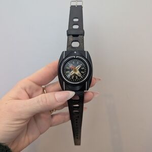 Normark Black Wristband Compass